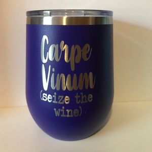 12oz stemless wine tumbler